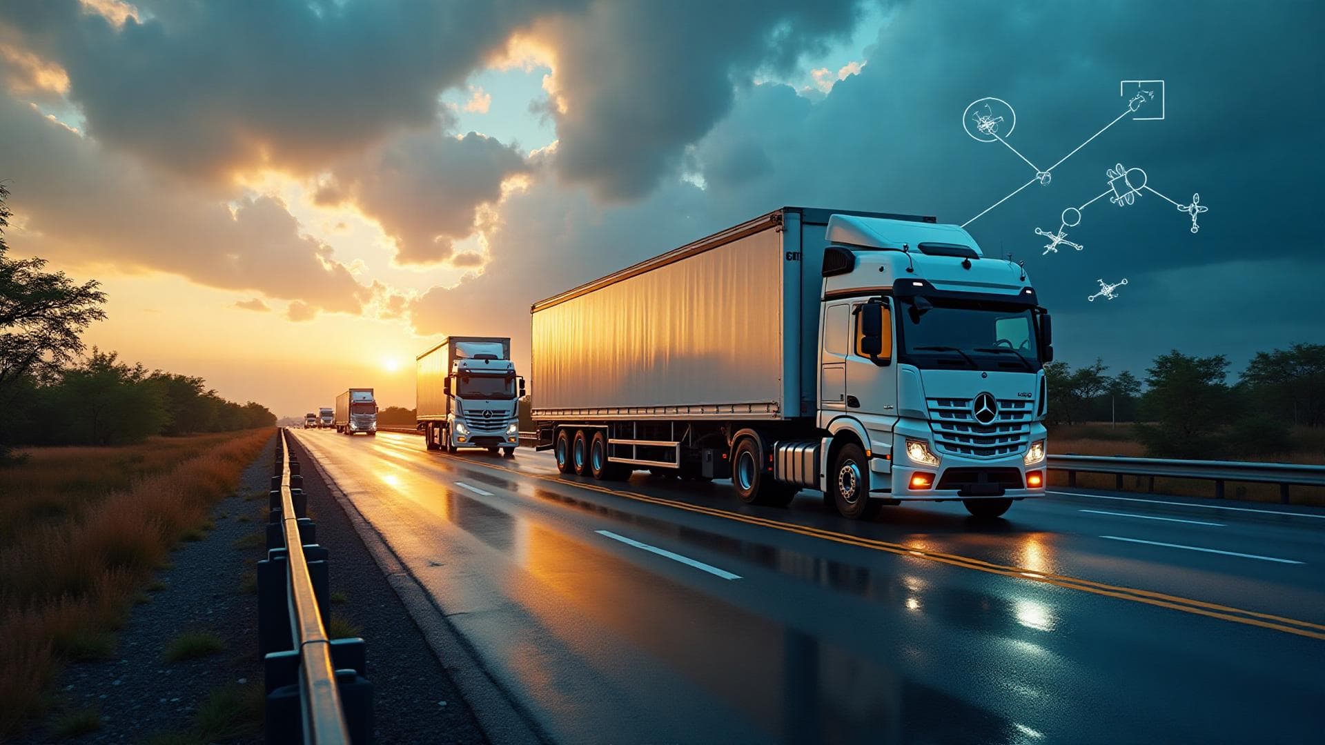 GPS tracking dashboard showing vehicle locations and routes on a map